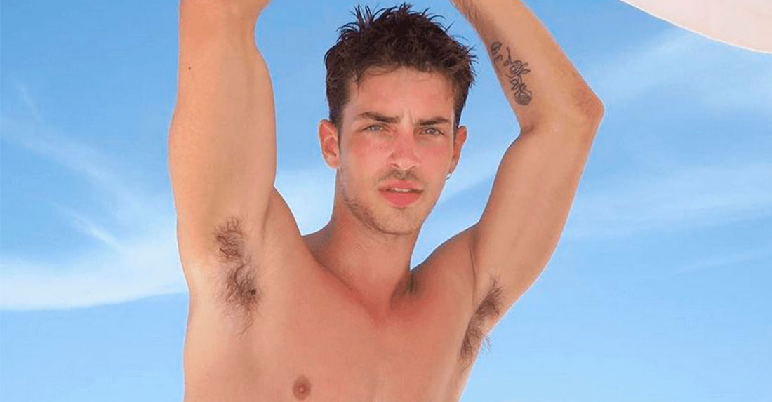 Manu Ríos, uno de nuestros guapos oficiales.