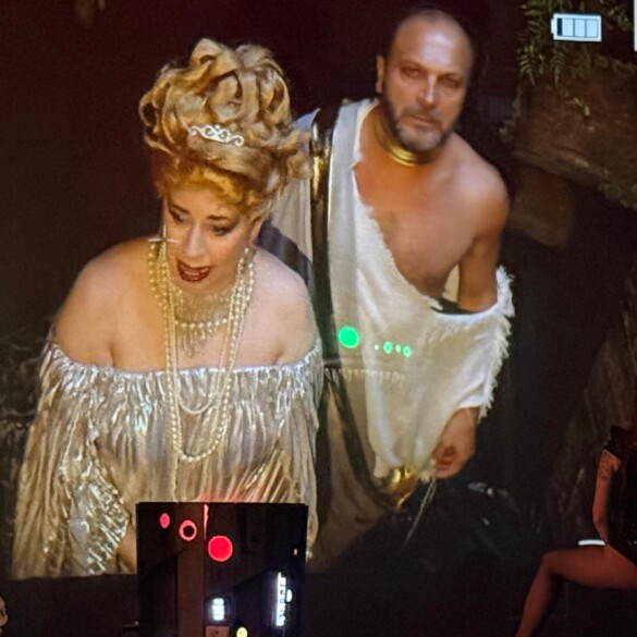 Pepa Charro, la (terremoto) femme fatale de '¿Quién matará a Mesalina?', en el Teatro Infanta Isabel