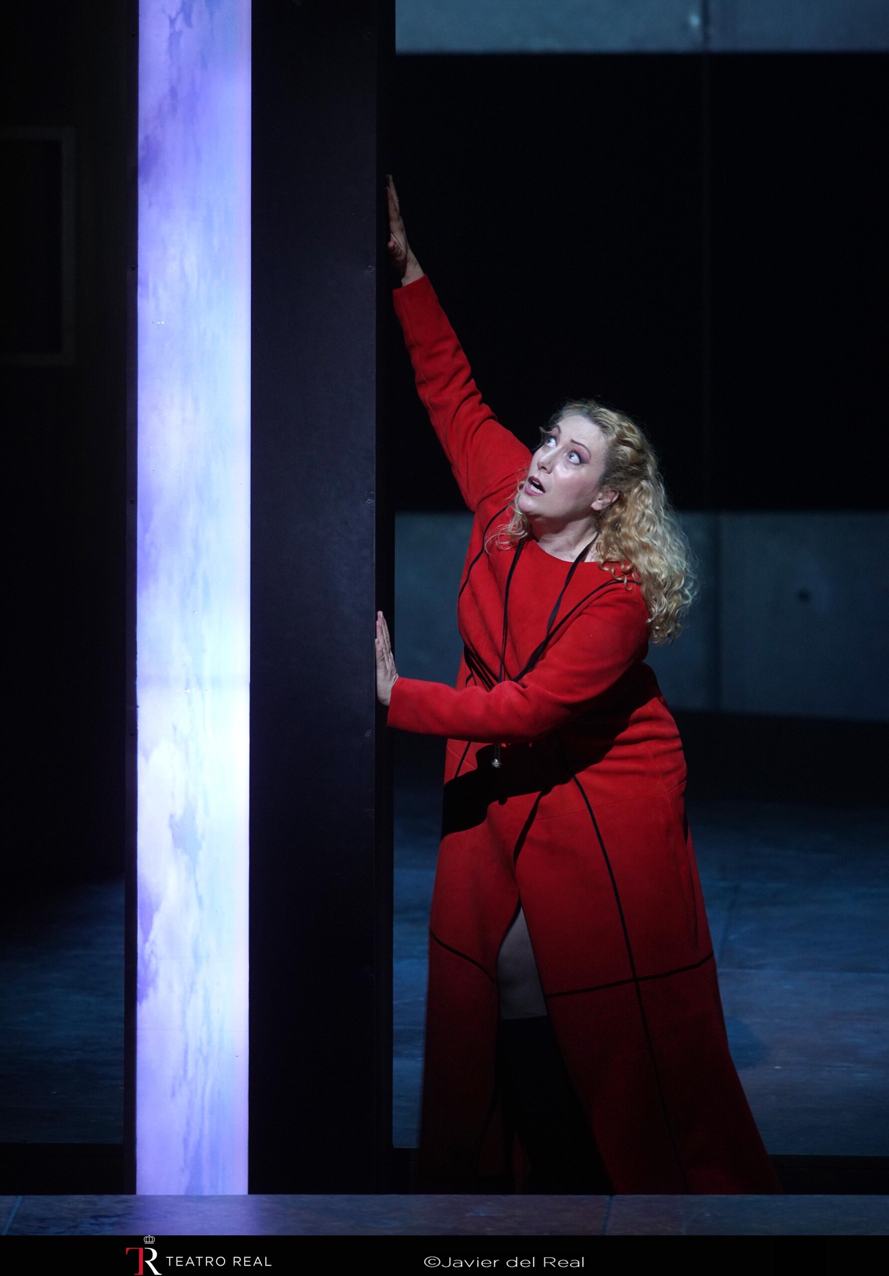Saioa Hernández, Leonora en Il trovatore, que se acaba de estrenar en el Teatro Real de Madrid. Foto: Javier del Real.
