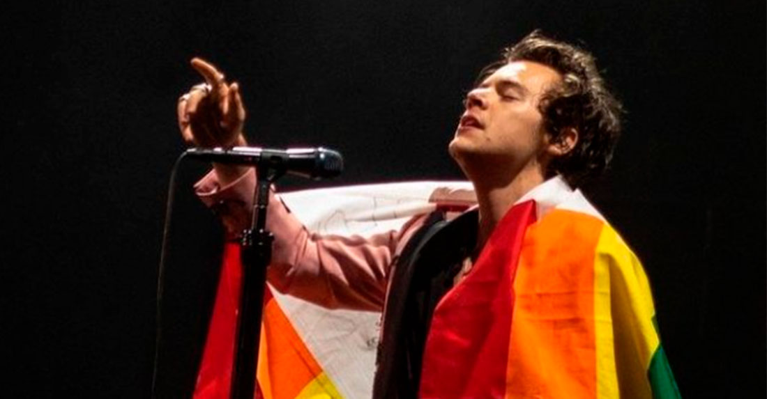 Harry Styles muestra su apoyo a la comunidad trans en su actual gira