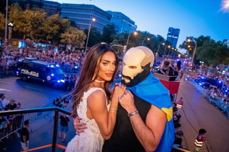 Carmen Farala brilla con su carroza en el Orgullo LGTBIQ+ de Madrid