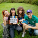 Ruslana, Estel Díaz, Zoe Bonafonte y Omar Banana en 'A fuego'. Foto: Lola Errando