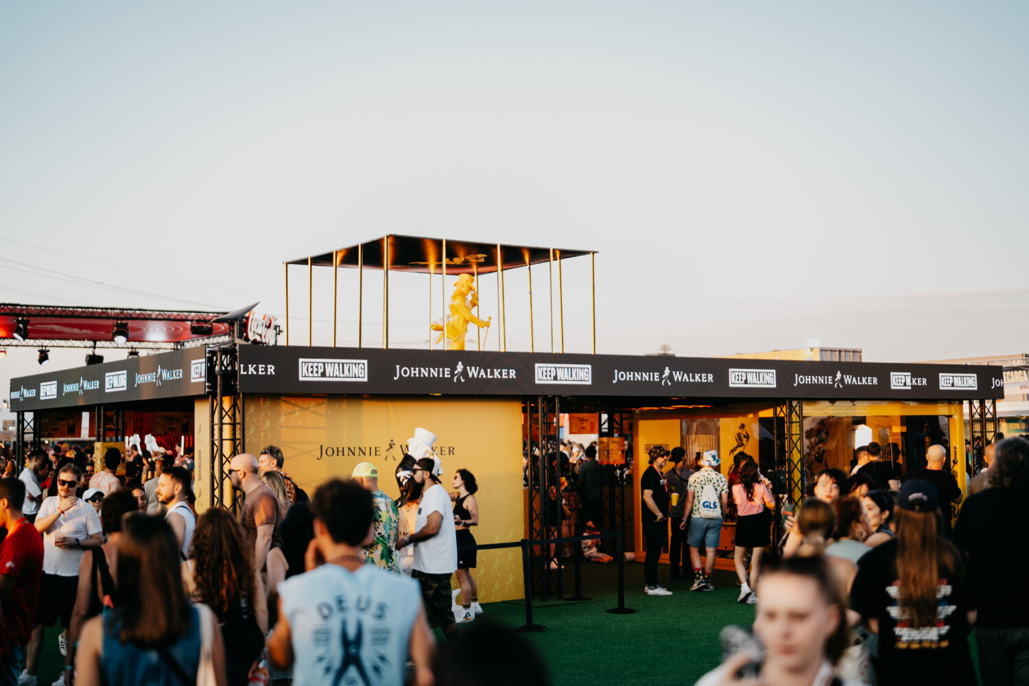 Espacio Johnnie Walker en el festival Río Babel de Madrid.