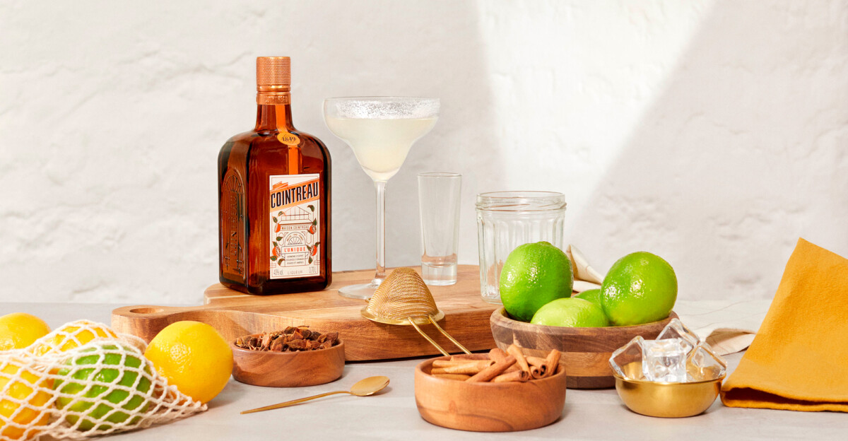 Ingredientes para el Margarita original.