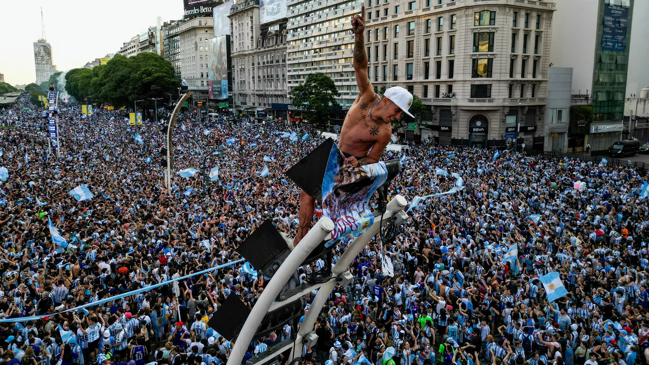 Argentina hinchas Mundial