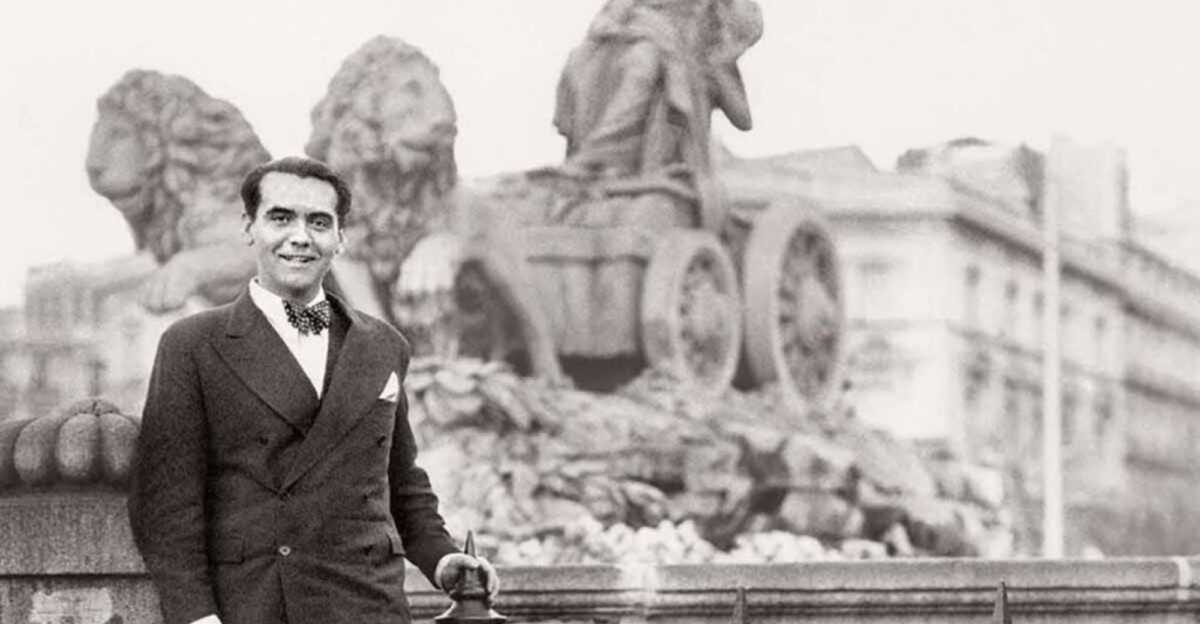 Federico García Lorca en Madrid.
