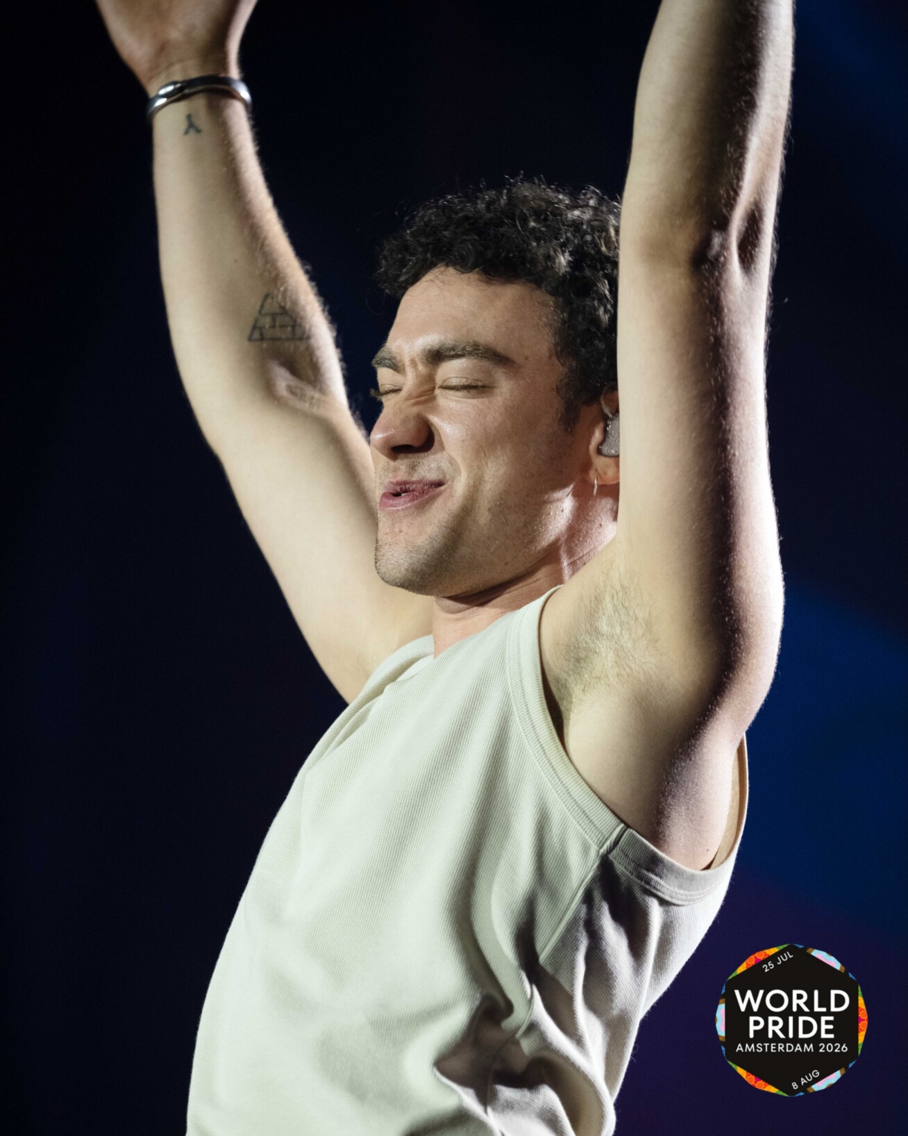 Olly Alexander en WorldPride Ámsterdam.