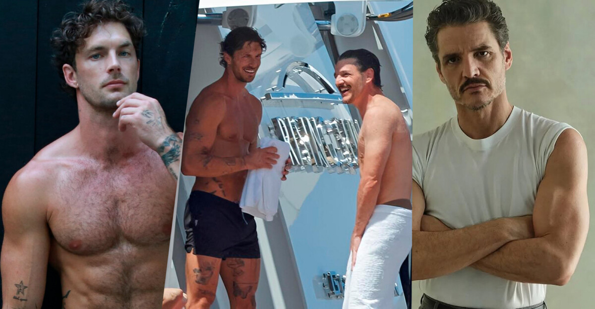 Pedro Pascal y Christian Hogue en Mallorca