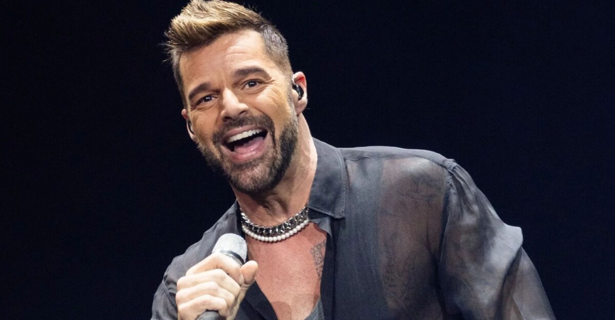 El cantante y actor Ricky Martin.