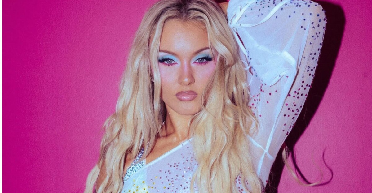 La cantante sueca Zara Larsson.